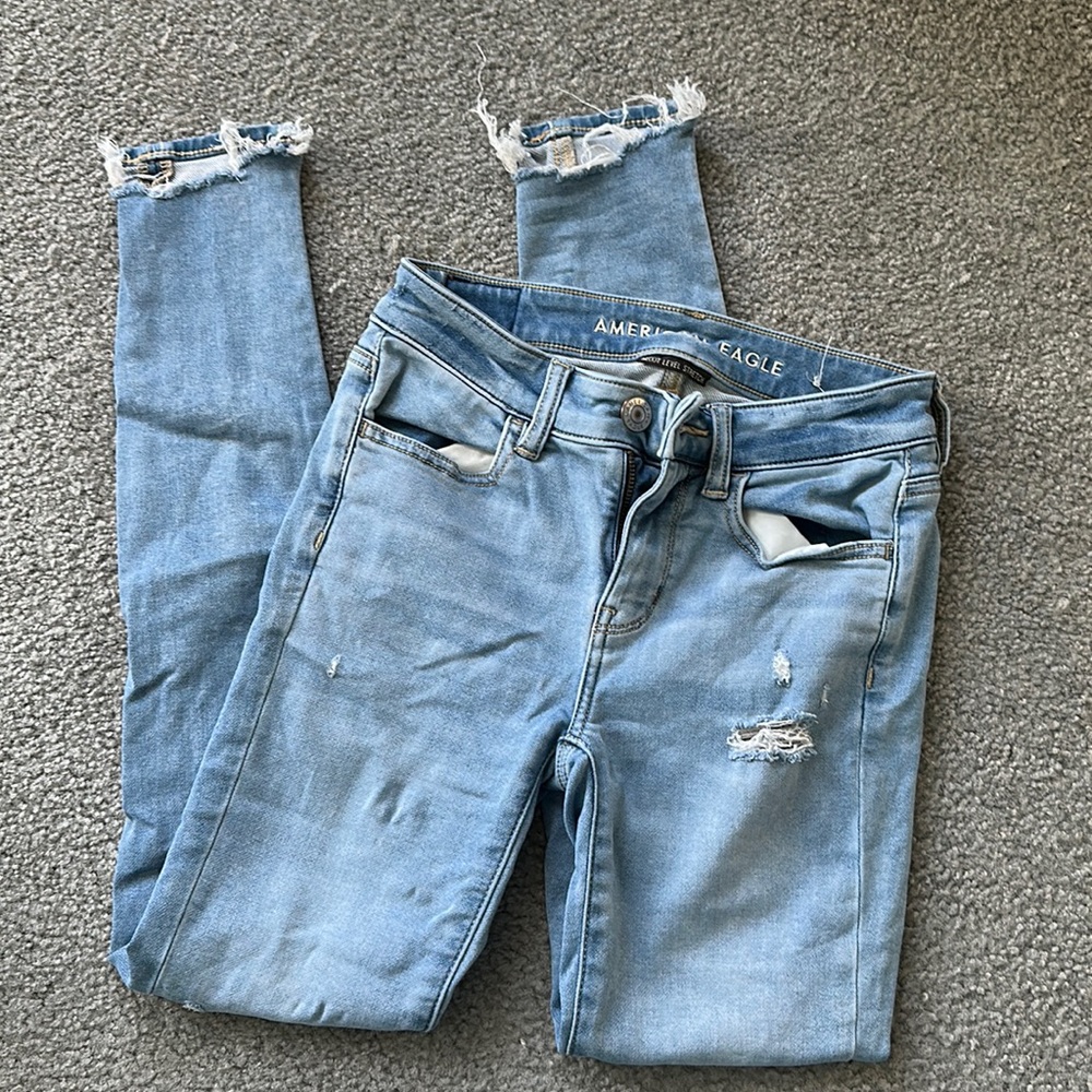 00 regular American eagle next level stretch jegging